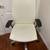 Teknion Marini -White Chrome Leather Executive Chairs - Free Delivery 3 thumbnail