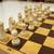 All Wood Chess Players W/Wooden Hinged And Latched 12" Playing Board 6 thumbnail