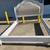 King bed frame / heavy duty / linen on headboard 1 thumbnail