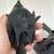 Set of 3 Black Metal Bird Tea Light Holders 4 thumbnail