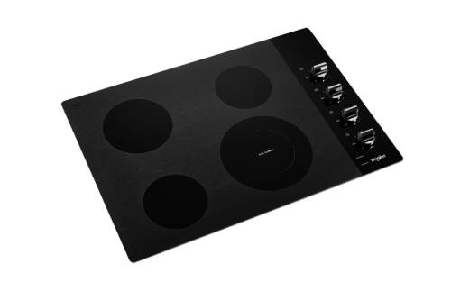Whirlpool WCE55US0HB Electric Cooktop, 30 inch Exterior Width 1