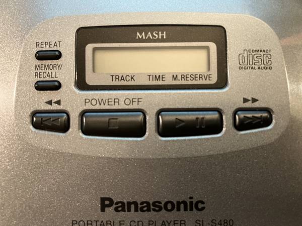 Panasonic Portable CD Player SL-S480 S-XBS - electronics - by