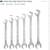 Jumbo Angle Wrench 6 pc Set 1 thumbnail