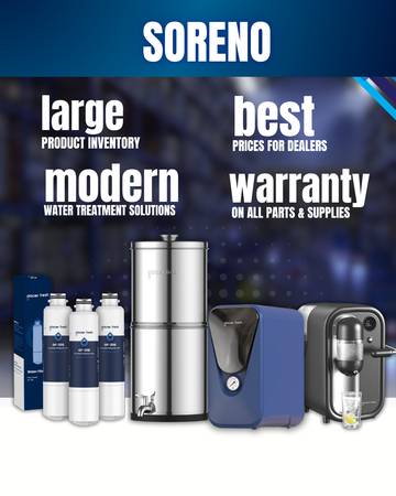 Wholesale Inventory – Water Filters & Purification Systems 1