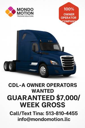 🌴 Owner Operators | Holiday Dry Van Surge | $7–$9K/wk | Orlando 32808 1
