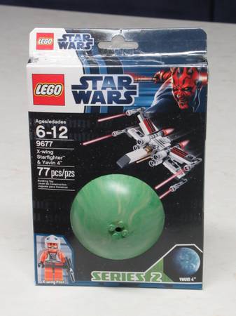 Lego Star Wars X-Wing Starfighter & Yavin 4  #9677 1