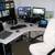 kea Galant 47" x 63" Right White L-Shaped Corner Desks 1 thumbnail