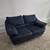 FREE DELIVERY Affordable and Compact Navy Blue 2 Seater / Loveseat NO DEPOSIT 7 thumbnail