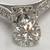 10k solid White gold  Cuban link Chain 78.8grams 8.5” 10.5mm 16 thumbnail