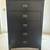Tall Black 5 drawer dresser 1 thumbnail