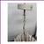 Arteriors Tilda White Chandelier, Small 11 thumbnail