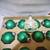 Green and white Holiday Ornaments 3 thumbnail