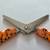 Cat Tiger Scissors Stainless Steel Japan Used Worn Vintage 12 thumbnail