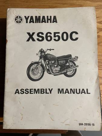 Yamaha 650 assembly manual 1