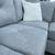 New Condition Light Gray Sectional Couch. Delivery Available! 9 thumbnail