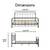 Parisian Metal Bedframe - King - Best Offer 2 thumbnail