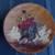 matador painted on small wooden plate 1 thumbnail
