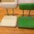 2 Vintage Folding Padded Bleacher Stadium Seat Back Rests 1 thumbnail
