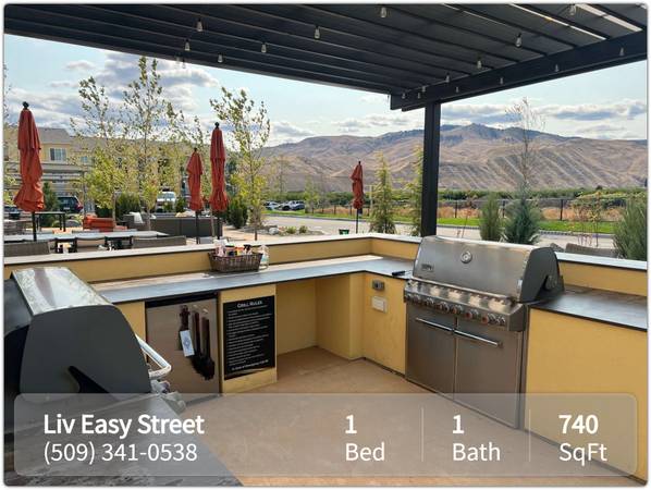 $1,599 / 1br - 740ft2 - Amazing 1 bedroom, 1 bathroom in Wenatchee. 740 SqFt! (Wenatchee)63922933346691121