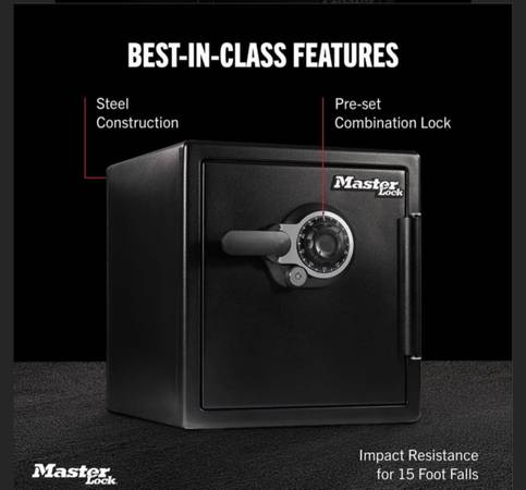 Brand New Scratch & Dent Master Lock Premium Safe Never Used 1