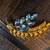 New Ukrainian Wheat Rhinestone Brooch in Blue and Yellow 5 thumbnail