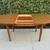 Mid Century Modern Teak Oval Butterfly Leaf Dining Table. 8 thumbnail