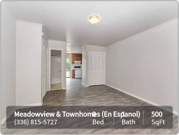 $925 / 500ft2 - ¡Ven a ver nuestro apartamento de Studio Dorm y Baño! (Greensboro - University of North Carolina Greensboro)64027273984385121