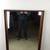 Mid Century Rectangular Wall Mirror with Beveled Walnut Panel at Botto 5 thumbnail