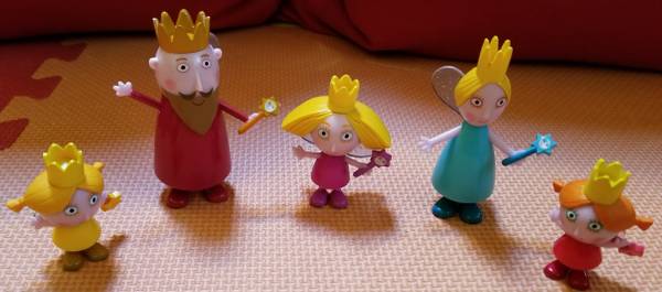 Like NEW Ben & Holly Five Figure Pack 1