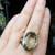 28ct Prasiolite Ring, Silver, gold, one of a kind 5 thumbnail