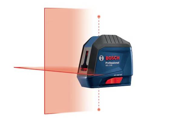 Bosch 40ft Red Self-Leveling Cross-line Laser + 61in Tripod 1