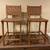 🔴  Stools (2), Counter Height, leather web/strapping.Very nice, New. 1 thumbnail