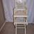 Antique Highchair/Stroller Combination Convertible High Chair white 6 thumbnail