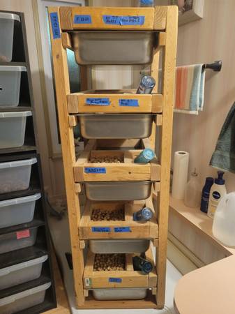 Five tub Mouse rack 1