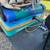 Yamaha Golf Cart, custom paints of the beach on it light blue top 5 thumbnail
