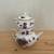 Hammersley stacking teapot, creamer, sugar bowl, vintage, made in England 2 thumbnail
