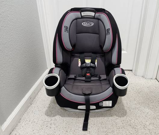 Graco 4Ever 4-in-1 Convertible Car Seat Rear Forward Highback Backless 1