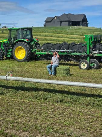 Alfalfa Hay 2 String bales No weeds No rain 1