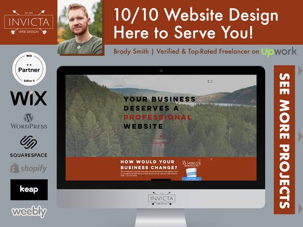 Pro Web Developer - 10/10 Website Design - Check out my Portfolio! 1