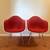 🎁🎄Eames Molded Plastic Armchair, 4-Leg Base, Fully Upholstered ❄️☃ 10 thumbnail