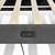 BLACK FRIDAY SALES! Homy Casa · Foothill LED Bed Frame – Queen Grey 6 thumbnail