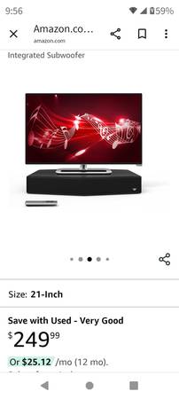 Vizio Sound Bar - $75 (Woonsocket)63443239284225120
