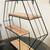 Modern Decor Wall Shelf - Metal and Pine 5 thumbnail