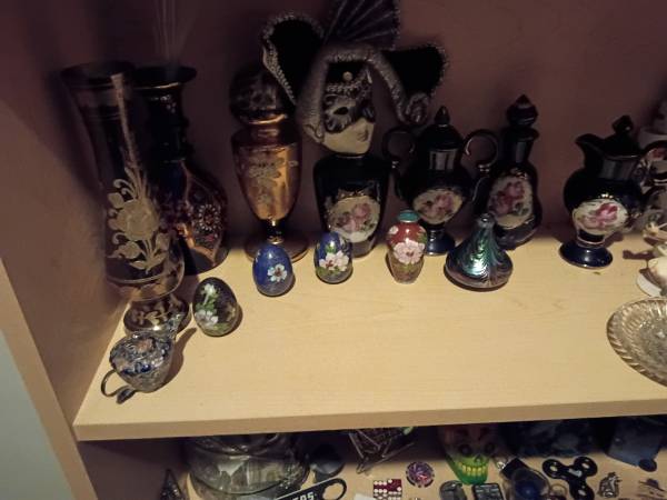 Vintage Chinese Set 3 Eggs 1