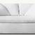 Restoration Hardware LUXE Cloud Bench-Cushion Sofa Couch - LIKE NEW 9 thumbnail