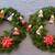 CHRISTMAS WREATHES - SANTAS OF THE WORLD - WITH HALLMARK KEEPSAKE ORNA 1 thumbnail