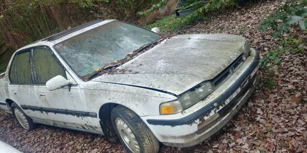 91 honda accord for parts car 1