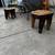 Redwood Rustic Stools 3 thumbnail