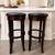 Solid Oak Vintage Bar Stools / Counter Stools 1 thumbnail