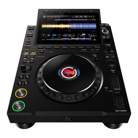 AlphaTheta CDJ-3000X Professional DJ Multi-Player (Black) – Mint 1